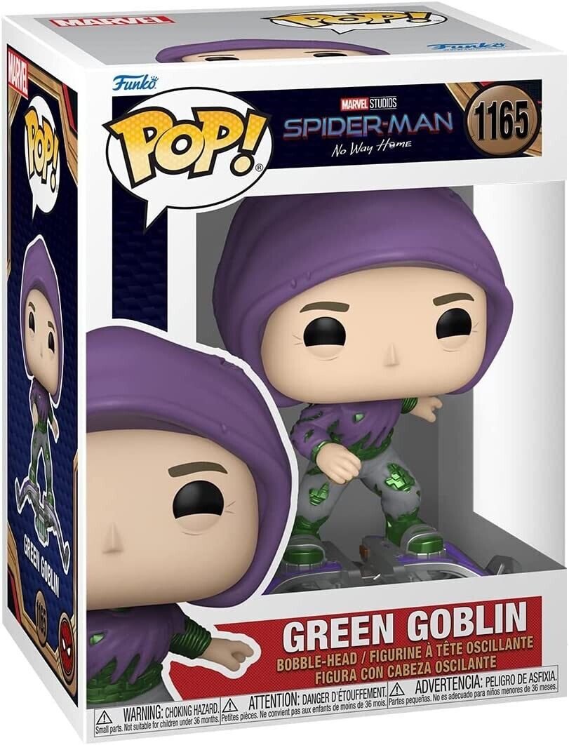 NEW SEALED Funko Pop Figure Spider-Man No Way Home Green Goblin Willem Dafoe