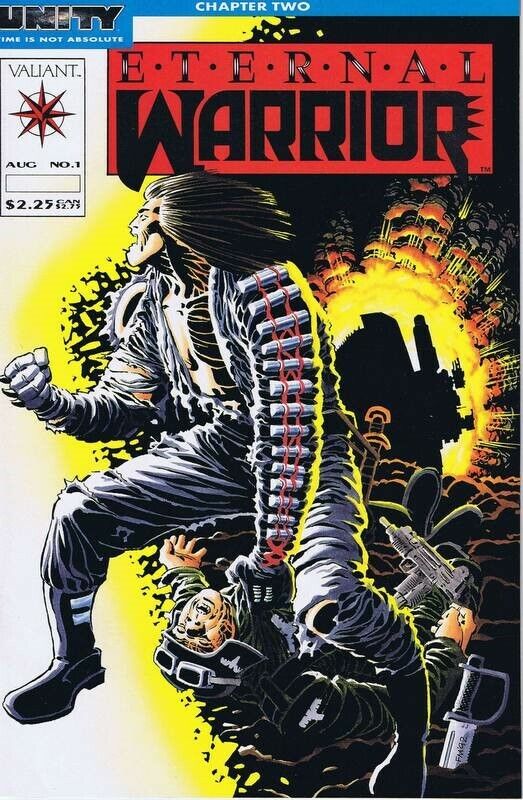 Eternal Warrior #1 ORIGINAL Vintage 1992 Valiant Comics