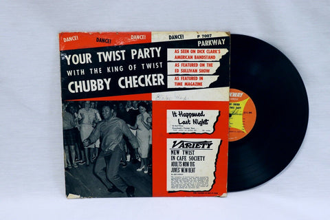 VINTAGE Chubby Checker Your Twist Party Vinyl LP Record Album