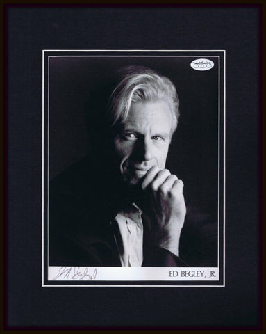 Ed Begley Jr Signed Framed 11x14 Photo Display JSA St Elsewhere