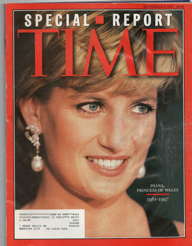 VINTAGE Sep 8 1997 Time Magazine Princess Diana of Wales Memorial