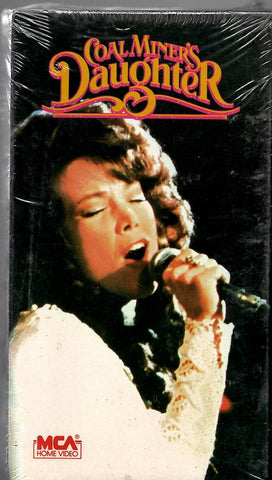 Coal Miner's Daughter SEALED VINTAGE VHS Cassette Loretta Lynn