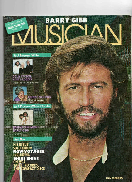 VINTAGE Nov 1984 Musician Magazine Bruce Springsteen Miles Davis Barry Gibb