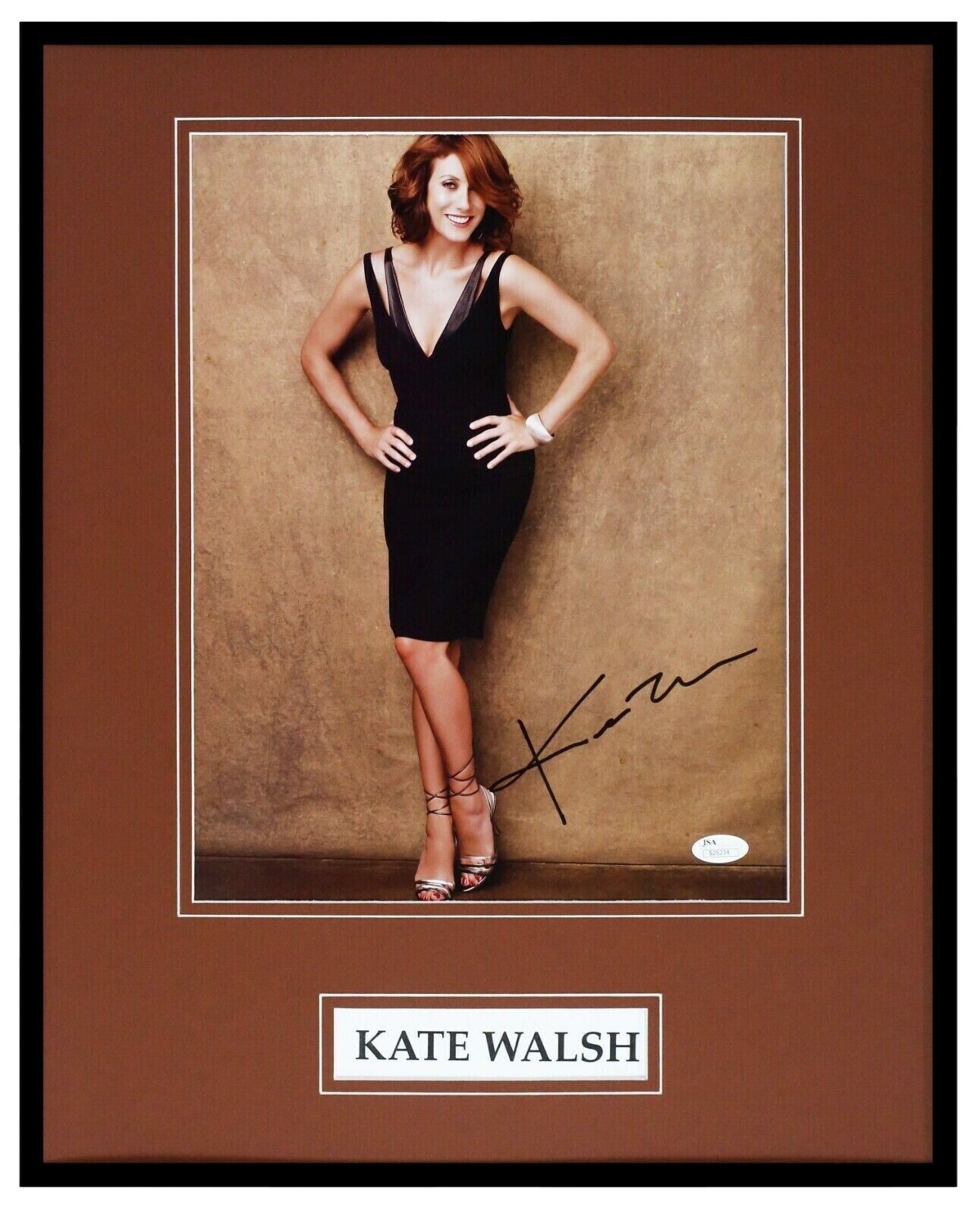 Kate Walsh Signed Framed 16x20 Photo Display JSA Grey's Anatomy