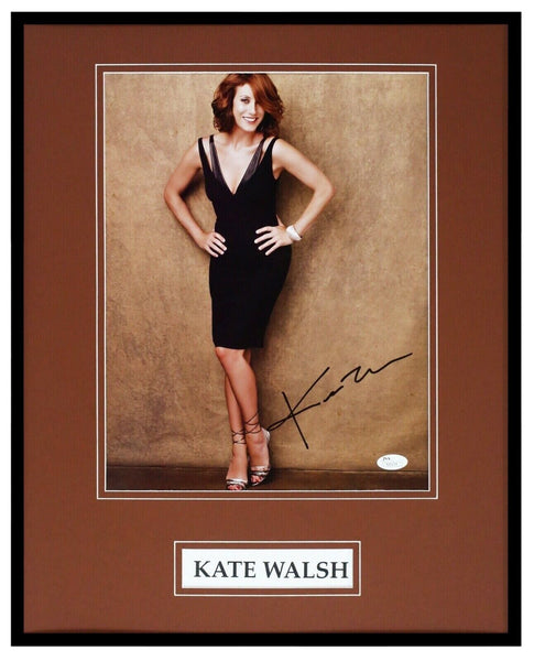 Kate Walsh Signed Framed 16x20 Photo Display JSA Grey's Anatomy