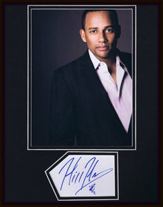 Hill Harper Signed Framed 11x14 Photo Display CSI NY