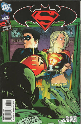 Superman Batman #62 ORIGINAL Vintage 2009 DC Comics Robin Supergirl GGA