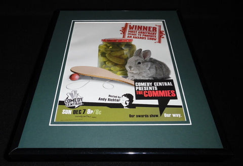 Comedy Central The Commies 2003 Framed 11x14 ORIGINAL Advertisement Andy Richter