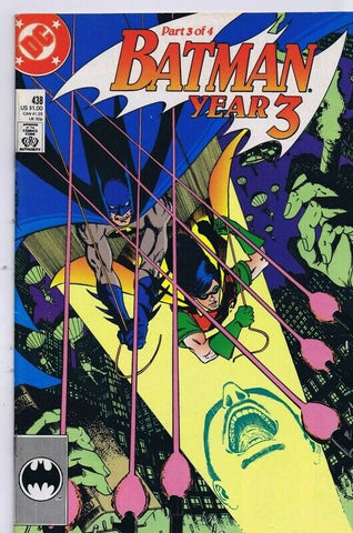 Batman #438 ORIGINAL Vintage 1989 DC Comics 