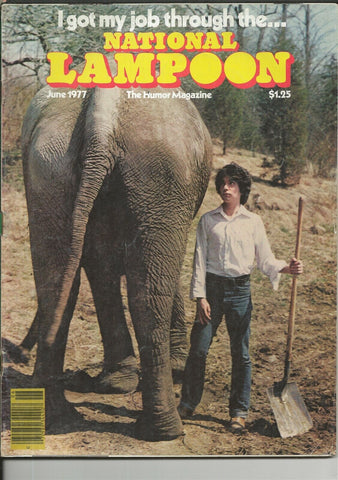 ORIGINAL Vintage June 1977 National Lampoon Magazine 