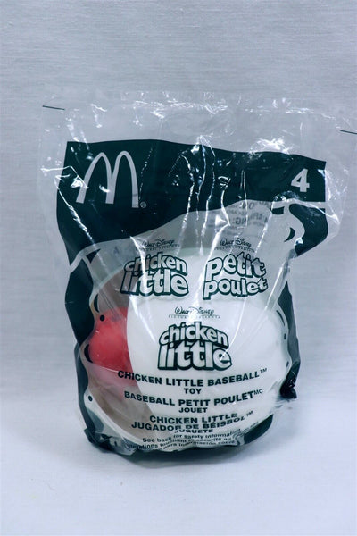 VINTAGE SEALED 2005 McDonald's Chicken Little Baseball Figure