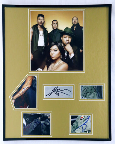 Empire FOX Cast Signed Framed 16x20 Photo Display Terrence Howard Taraji Henson