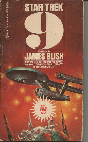 Star Trek 9 ORIGINAL Vintage 1978 Paperback Book James Blish  