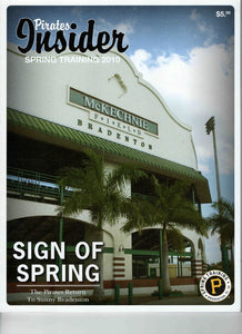 VINTAGE 2010 Pittsburgh Pirates Insider Magazine Spring Training