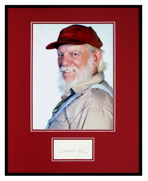 Denver Pyle Signed Framed 16x20 Dukes of Hazzard Photo Display JSA Jesse Duke