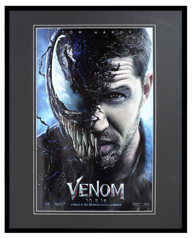 Venom Framed 16x20 Poster Display Tom Hardy