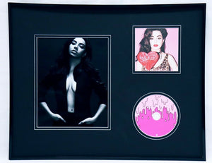 Charli XCX Framed 16x20 Sucker CD & Photo Display 