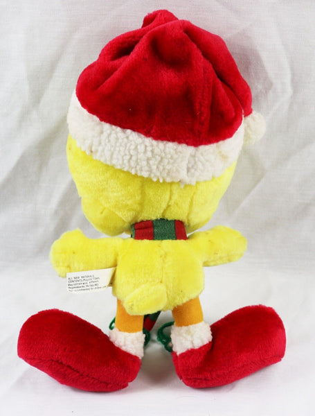 VINTAGE 1998 Looney Tunes Tweety Bird Christmas 13" Plush Doll