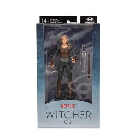 NEW SEALED 2022 McFarlane Netflix Witcher Ciri Action Figure Freya Allan