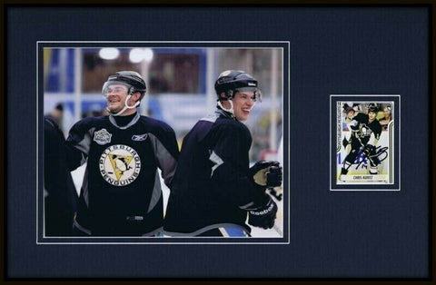 Chris Kunitz Signed Framed 11x17 Photo Display Penguins Winter Classic 2011