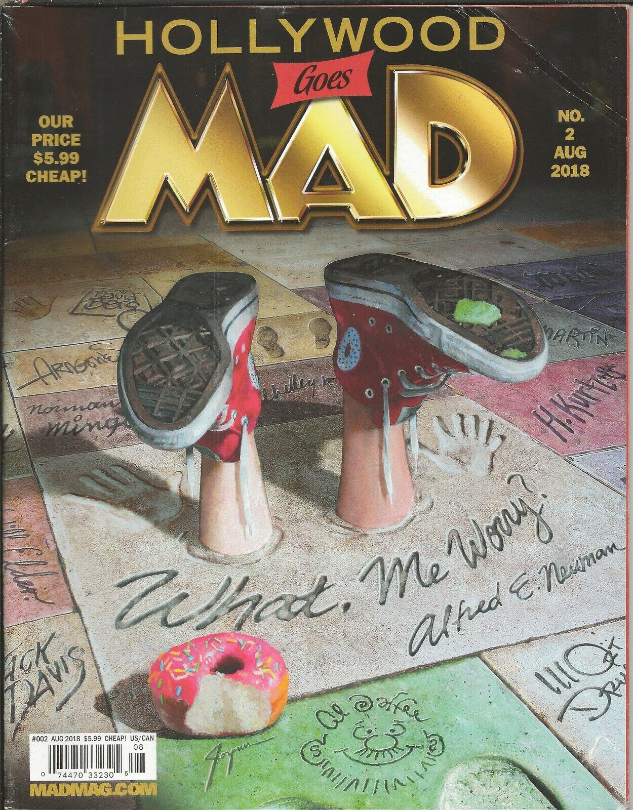 Mad Magazine Vol 2 #2 2018 Hollywood Goes Mad