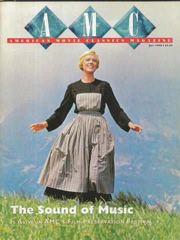 ORIGINAL Vintage July 1996 AMC Magazine Sound of Music Julie Andrews