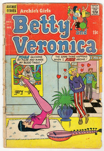 Archie's Girls Betty and Veronica #168 VINTAGE 1969 Archie Comics GGA