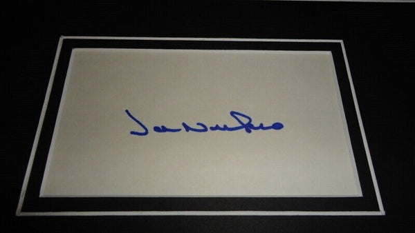 Joe Niekro Signed Framed 11x14 Photo Display Braves w/ Phil Niekro