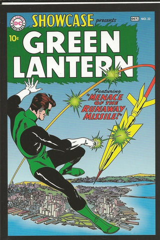 Showcase #22 1959 4x5" Cover Postcard 2010 DC Comics Green Lantern Gil Kane