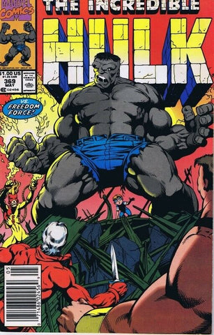 Incredible Hulk #369 ORIGINAL Vintage 1990 Marvel Comics 