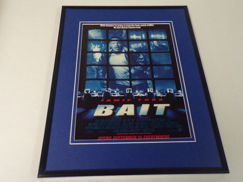 Bait 2000 Framed 11x14 ORIGINAL Vintage Advertisement Jamie Foxx 