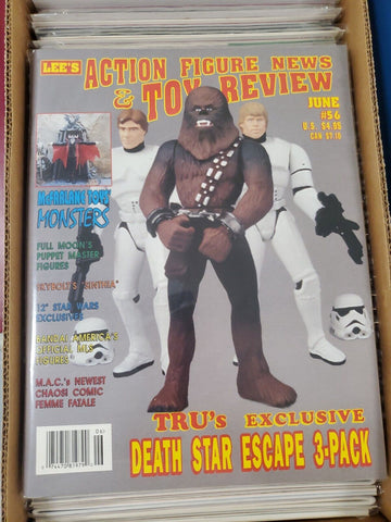 Lee's Action Figure News & Toy Review Magazine Run Issues #56-200 (Lot of 145)