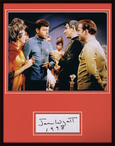 Jane Wyatt Signed Framed 11x14 Photo Display Star Trek 