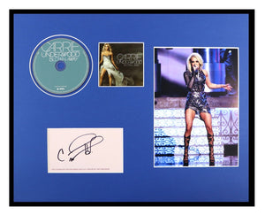 Carrie Underwood Signed Framed 16x20 Blown Away CD & Photo Display PREMIERE