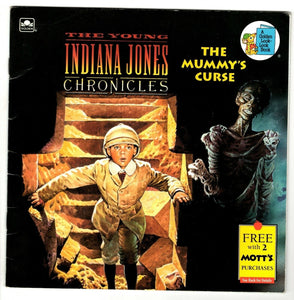 VINTAGE 1993 Young Indiana Jones Chronicles Mummy's Curse Paperback Book