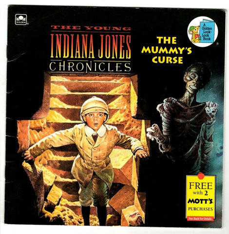 VINTAGE 1993 Young Indiana Jones Chronicles Mummy's Curse Paperback Book