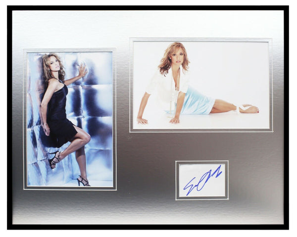 Eva LaRue Signed Framed 16x20 Photo Set JSA All My Children CSI Miami 