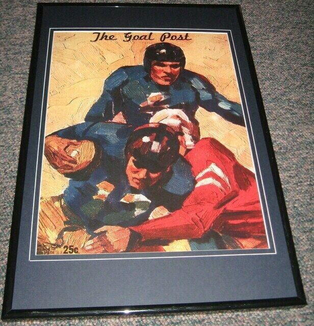 1947 UCLA vs SMU Football Framed 10x14 Poster Official Reproduction