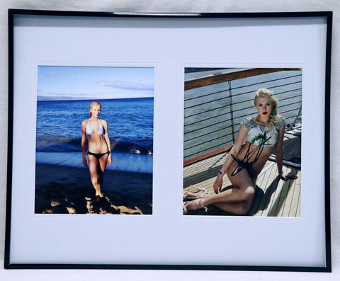 Ireland Baldwin Signed Framed 16x20 Bikini Photo Display AW 