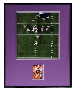 Trent Dilfer Super Bowl XXXV Signed Framed 16x20 Photo Display Ravens