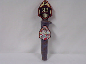 ORIGINAL Rusty Rail Brewing Blue Collar Raspberry Beer Tap Handle