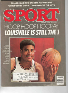 Nov 1986 Sport Magazine Pervis Ellison Louisville