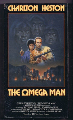 The Omega Man (1971) VINTAGE VHS Cassette 