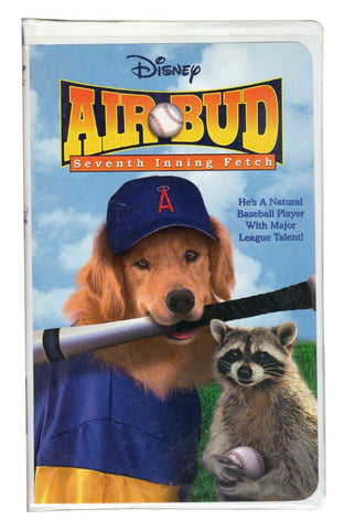 Air Bud Seventh Inning Fetch VINTAGE VHS Cassette in Clamshell Case