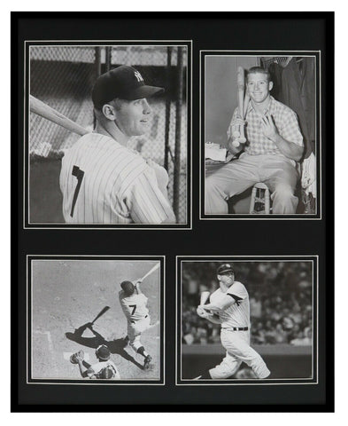 Mickey Mantle New York Yankees Framed 16x20 Photo Set