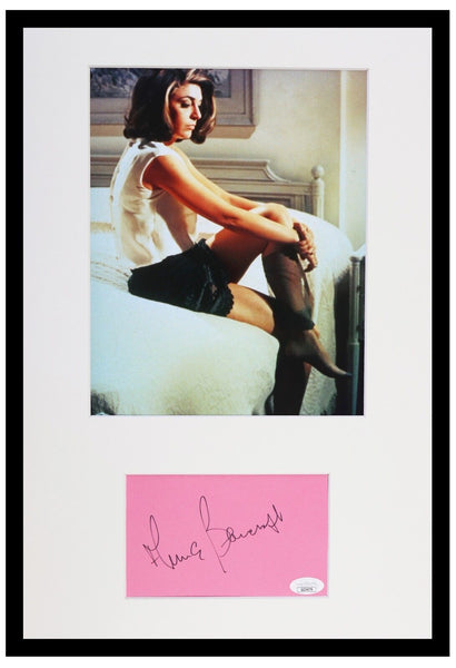 Anne Bancroft Signed Framed 12x18 Photo Display JSA The Graduate