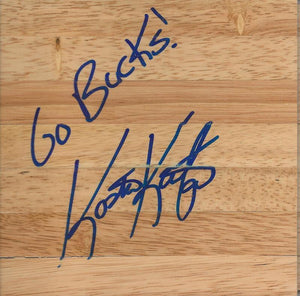 Kosta Koufos Signed Floorboard Ohio State Go Bucks Inscriptions