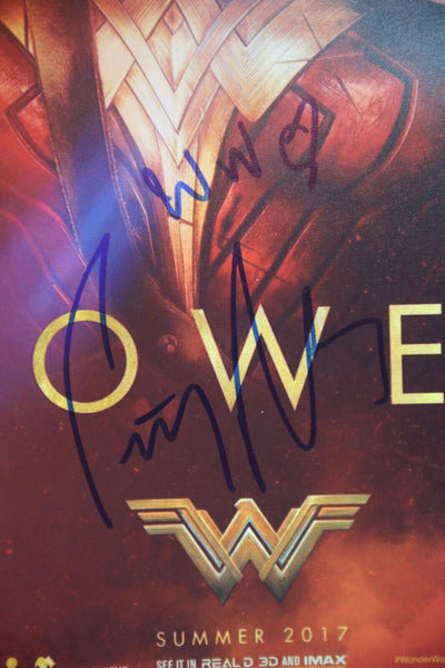 Patty Jenkins Signed Framed 16x20 Wonder Woman Poster Display AW