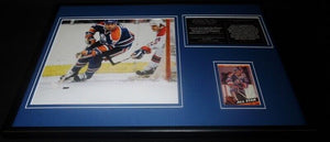 Paul Coffey Signed Framed 12x18 Photo Display Oilers