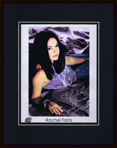 Rachel Farris Signed Framed 11x14 Photo Display